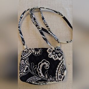 Vera Bradley Black and White Floral Bag